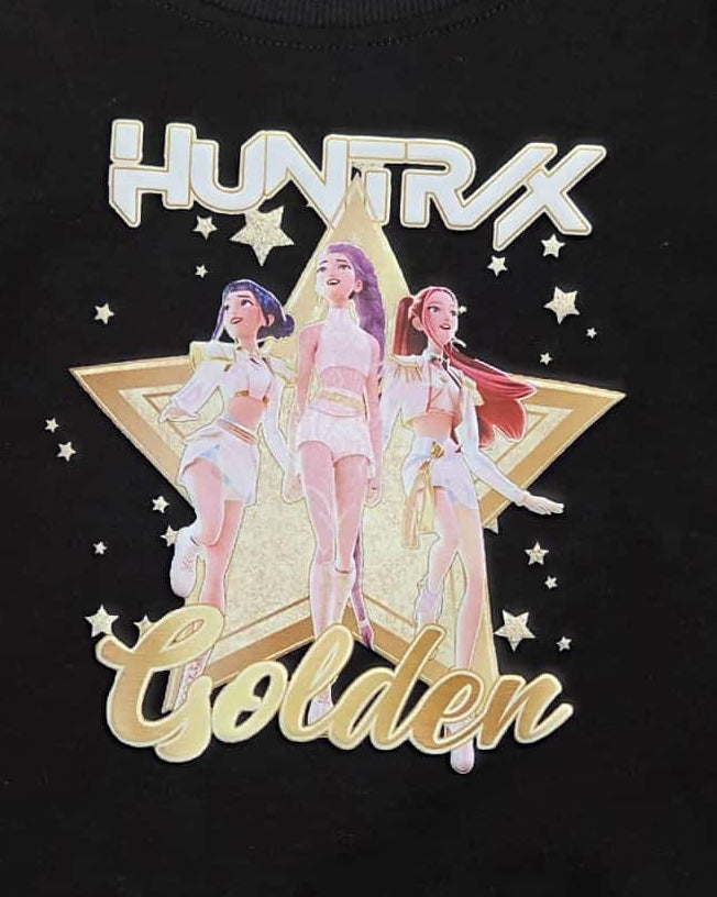 Black Golden Inspired Hunter Girls Top A Touch of Magnolia Boutique
