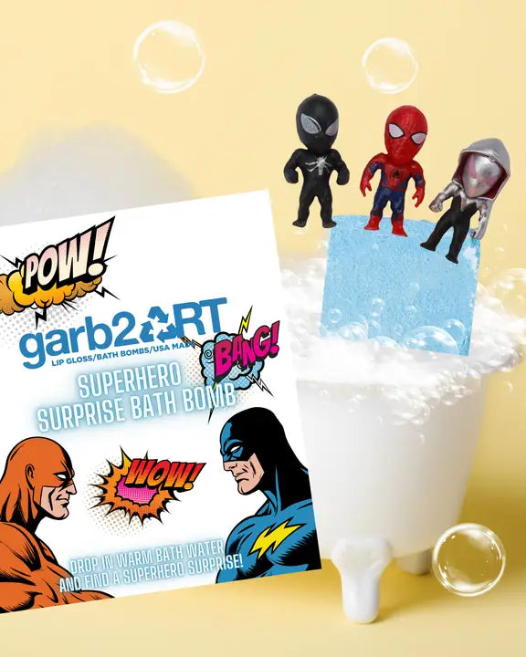 Surprise Bath Bomb (multiple options) A Touch of Magnolia Boutique Super Hero