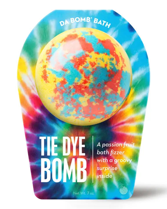 Da Bomb Bath Fizzers with toy (multiple options) A Touch of Magnolia Boutique Tie Dye Yellow