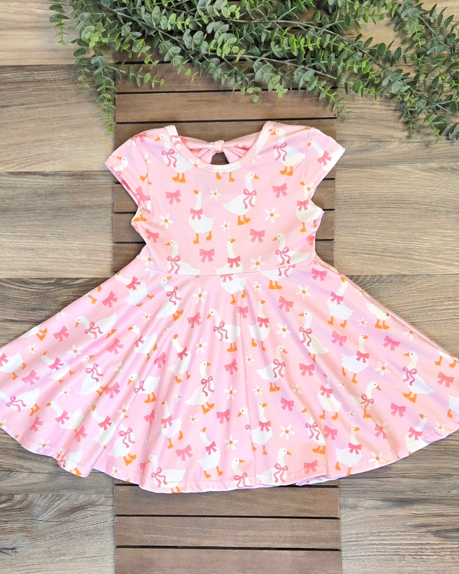 Pretty in Pink Goose Twirl Dress A Touch of Magnolia Boutique