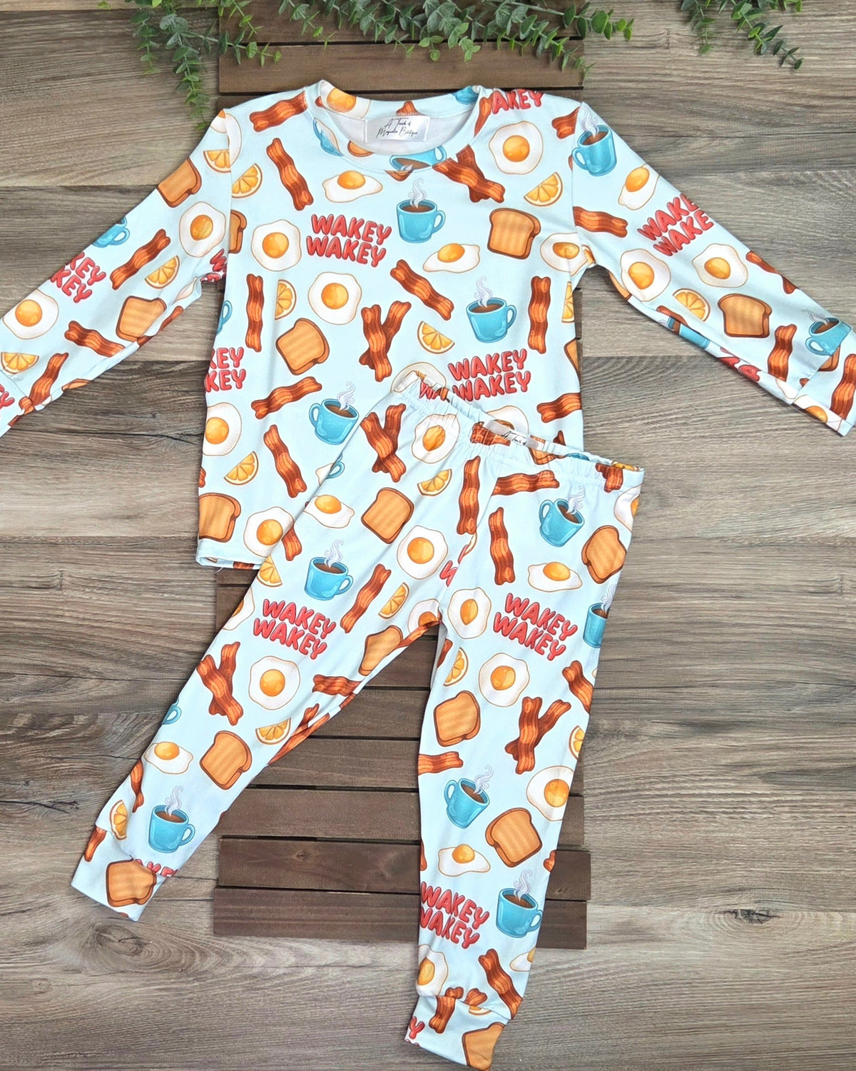 Wakey Wakey Breakfast Pajama Set A Touch of Magnolia Boutique