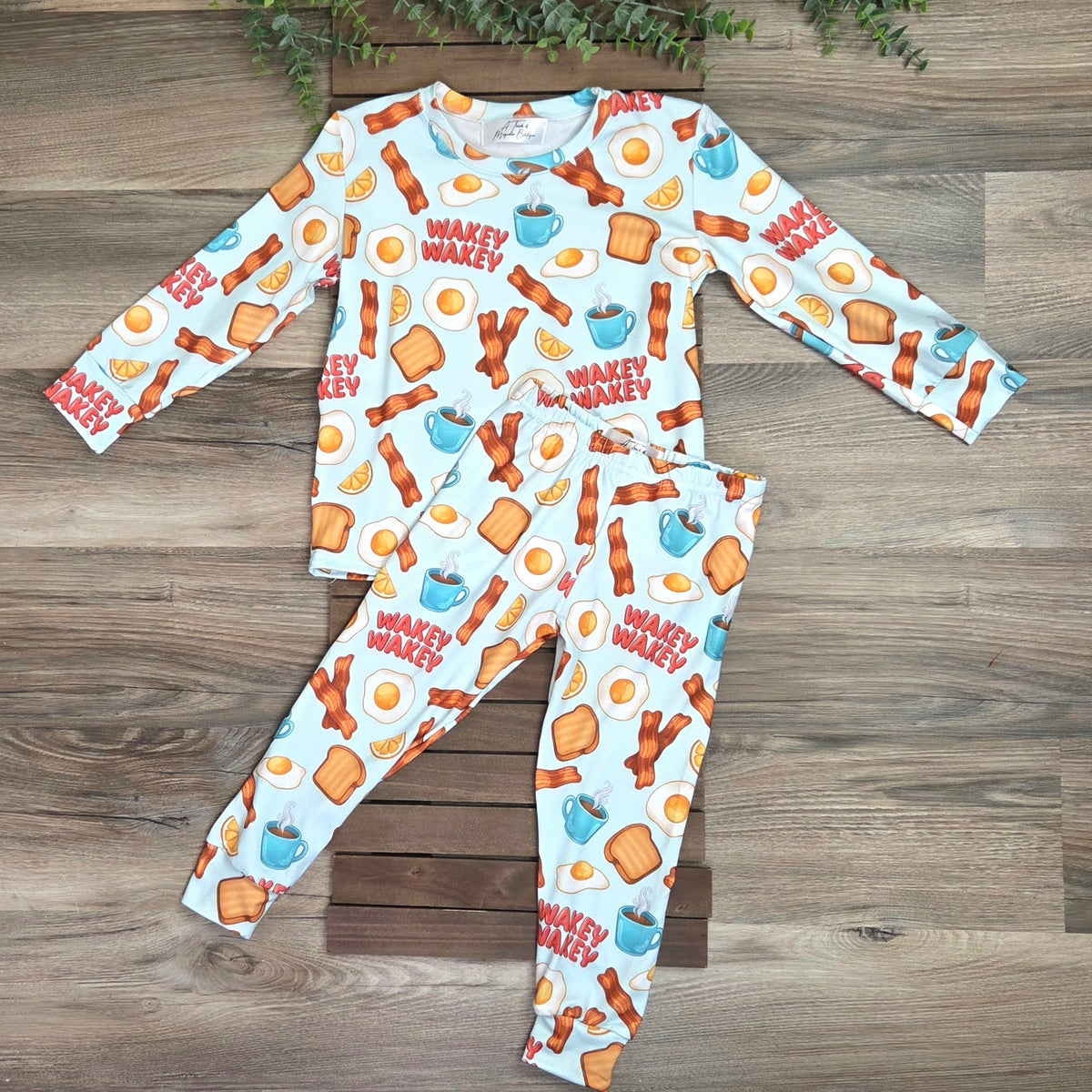 Wakey Wakey Breakfast Pajama Set A Touch of Magnolia Boutique