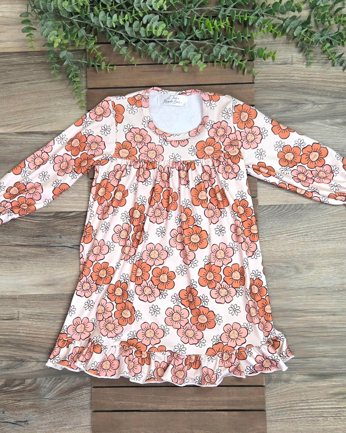 Vintage Bloom Pajama Gown A Touch of Magnolia Boutique