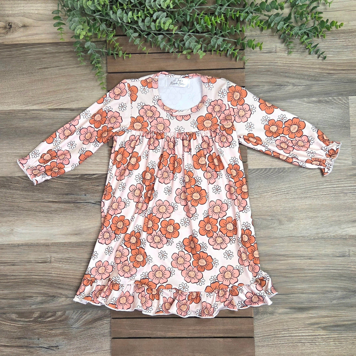 Vintage Bloom Pajama Gown A Touch of Magnolia Boutique
