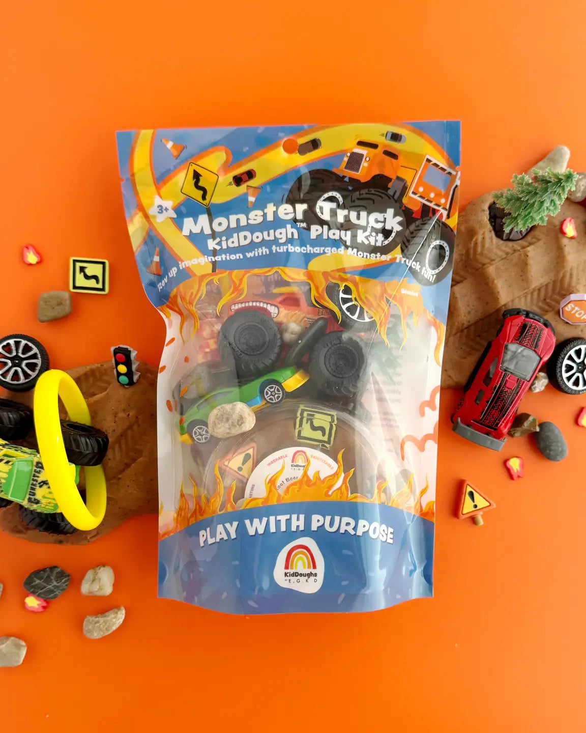 Kiddough play kit (multiple options) A Touch of Magnolia Boutique Monster Truck