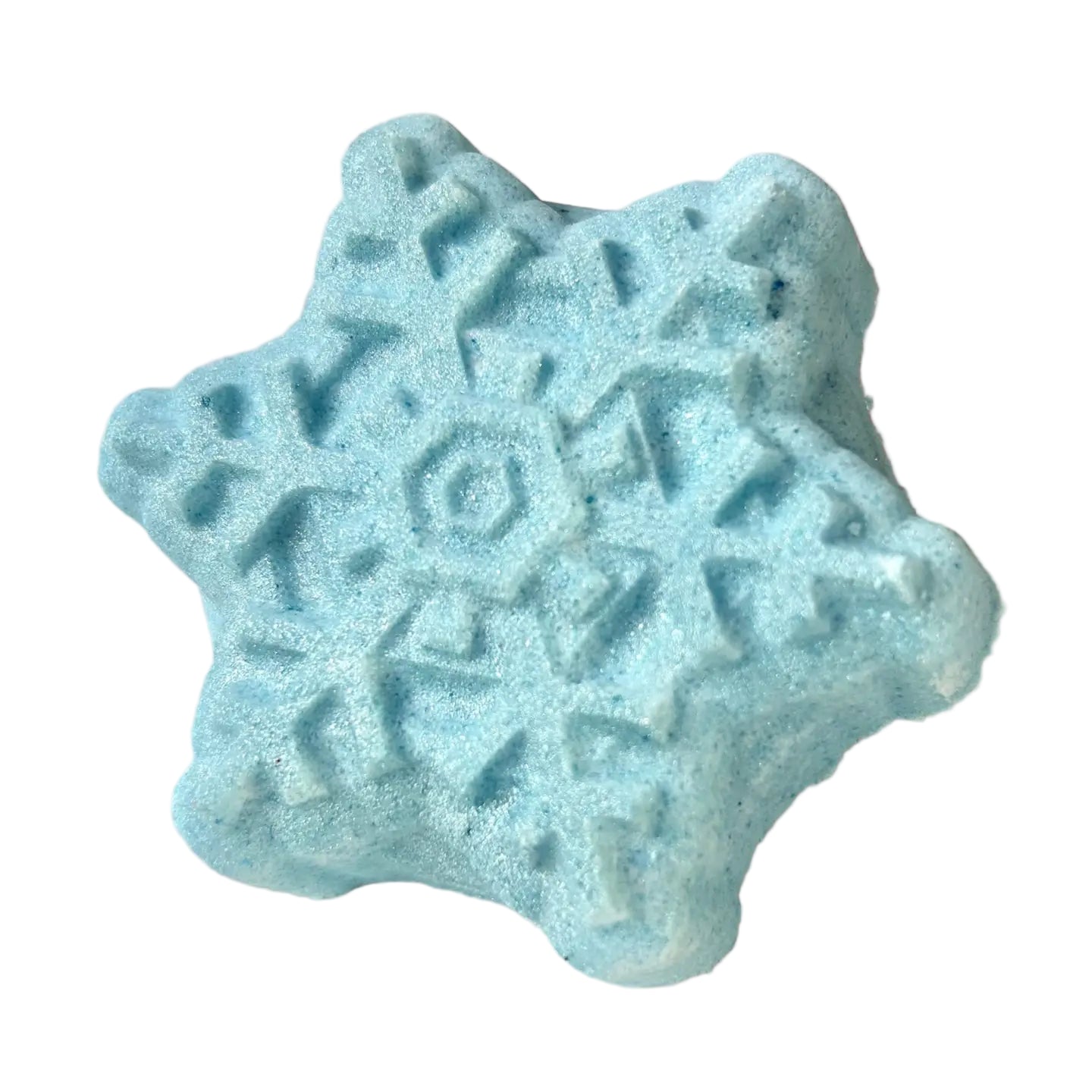 Blue Snowflake Bath Fizz A Touch of Magnolia Boutique