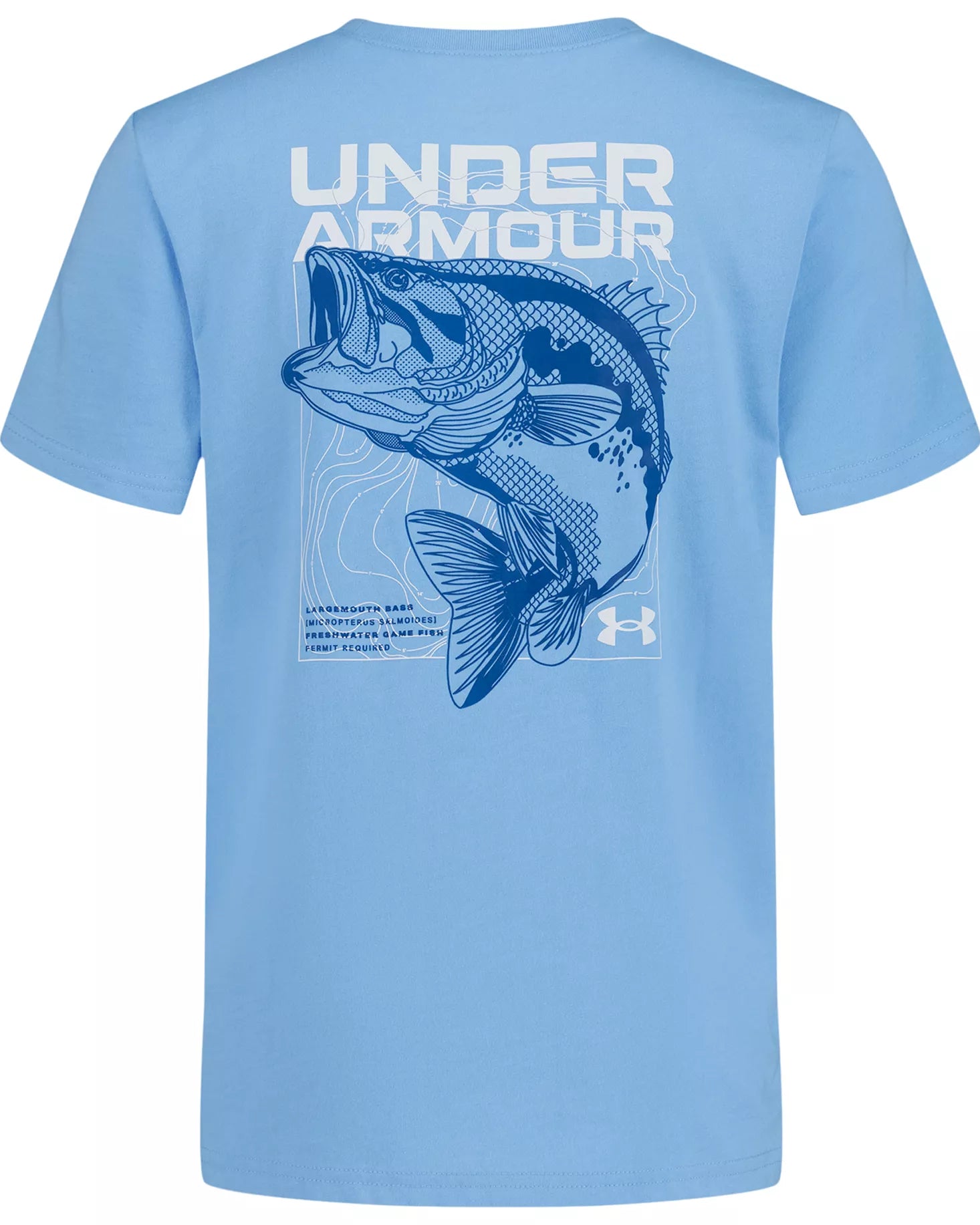 Under Armour® Youth Bass Tee- Horizon Blue A Touch of Magnolia Boutique