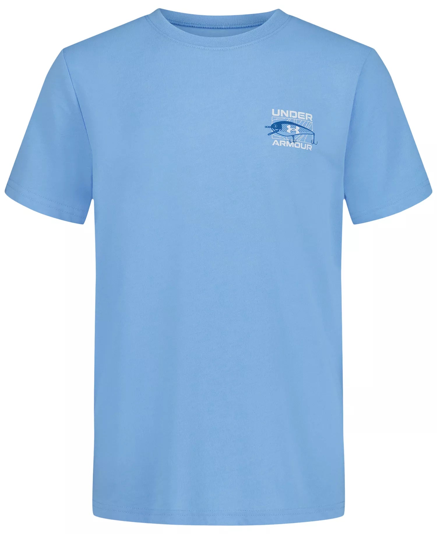 Under Armour® Camo Logo Tee- Horizon Blue A Touch of Magnolia Boutique