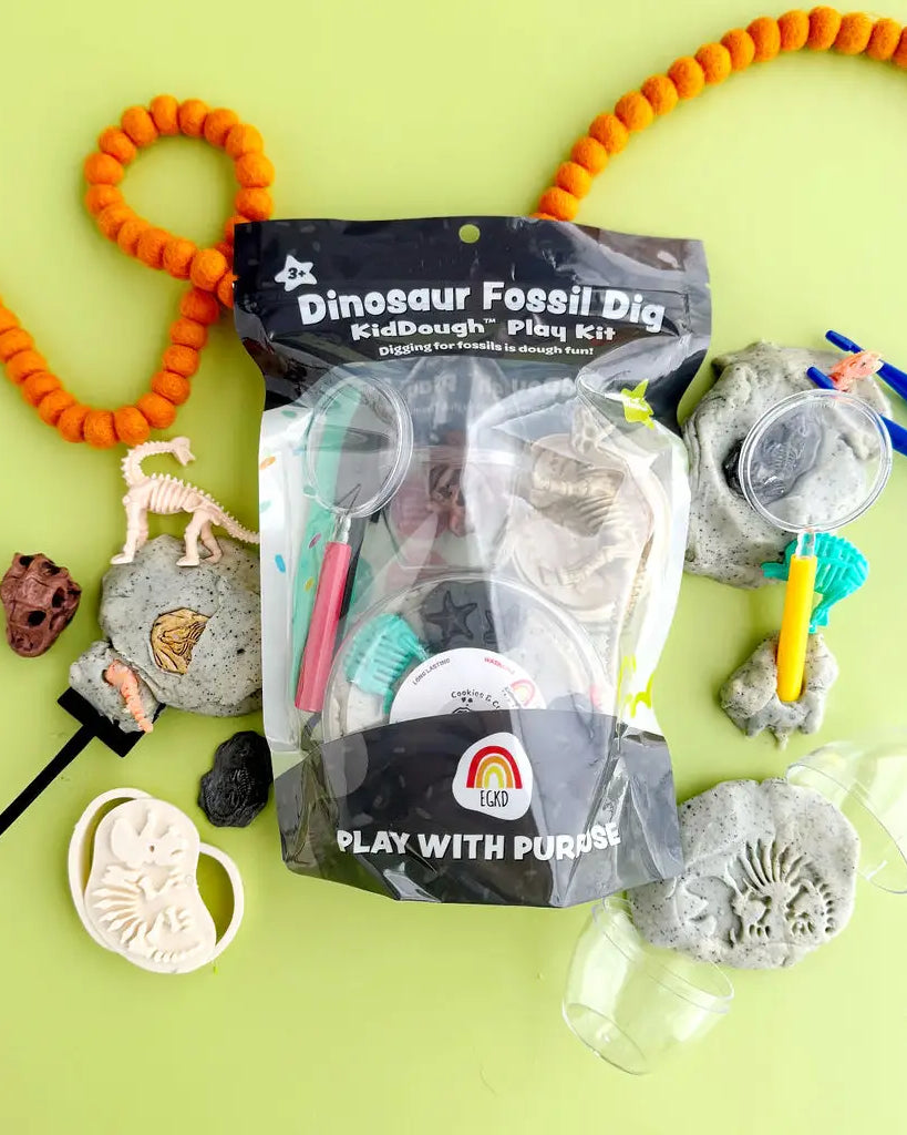 Kiddough play kit (multiple options) A Touch of Magnolia Boutique Dinosaur Fossil