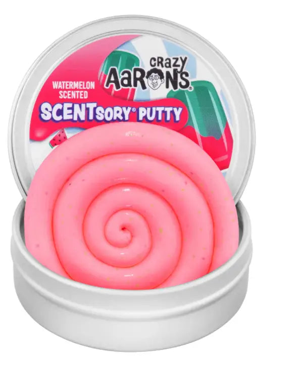 Crazy Aaron's 2.75" Scentsory Putty - Watermelon Popsicle A Touch of Magnolia Boutique
