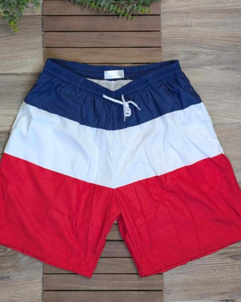 Family Patriotic Swim-Men's Swim Trunks A Touch of Magnolia Boutique
