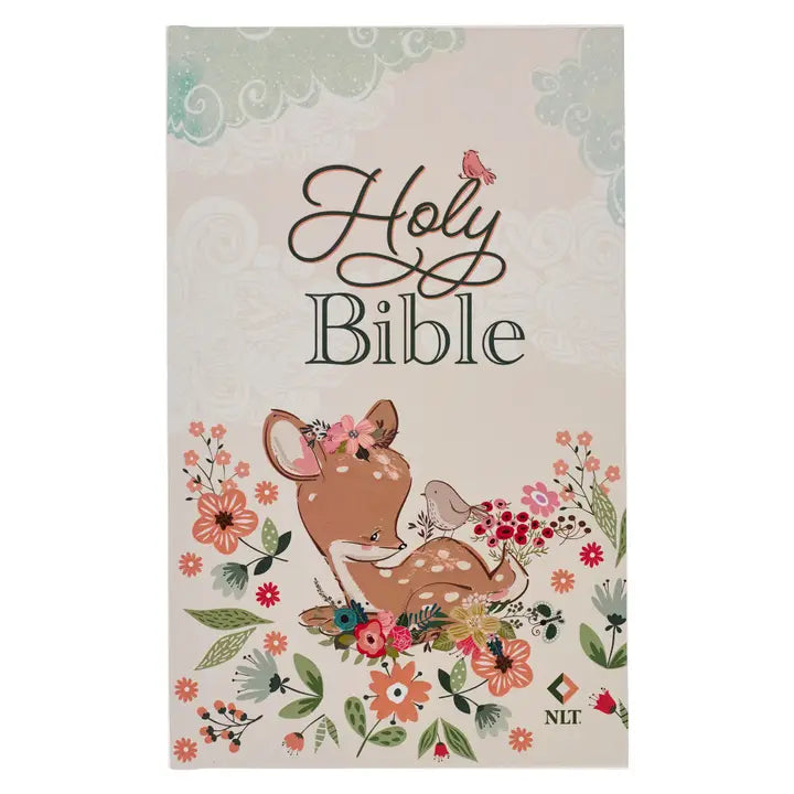 Bible Nlt Infant Hardcover, Pink A Touch of Magnolia Boutique