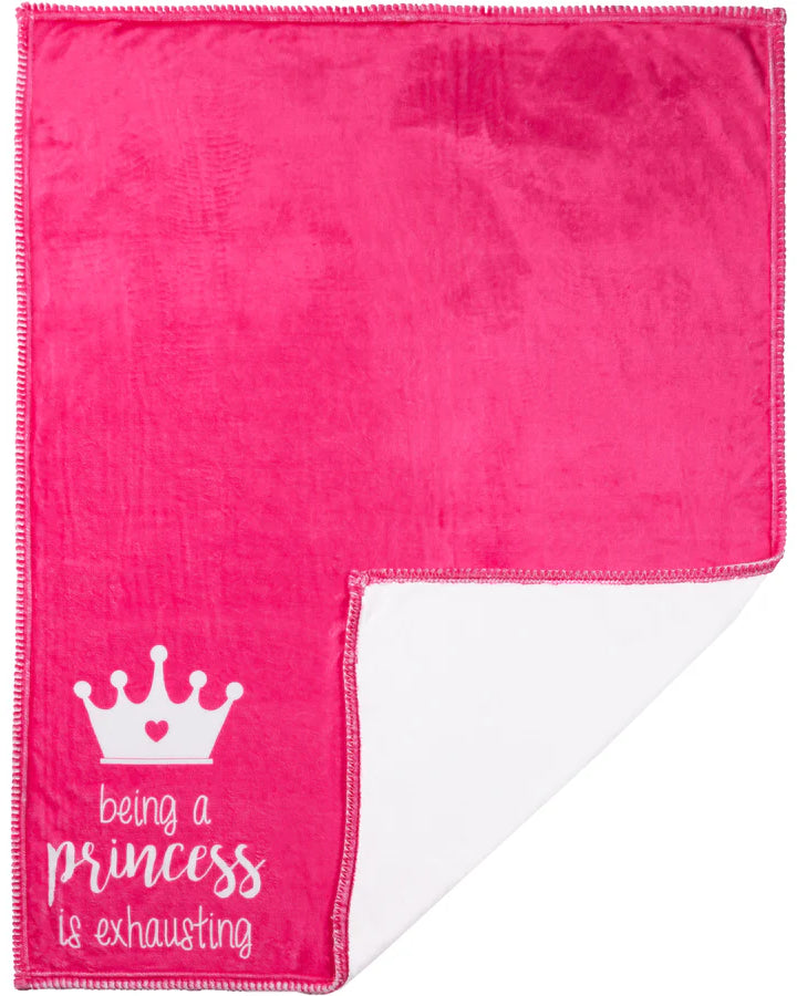 Princess - 40" x 50" Royal Plush Toddler blanket A Touch of Magnolia Boutique