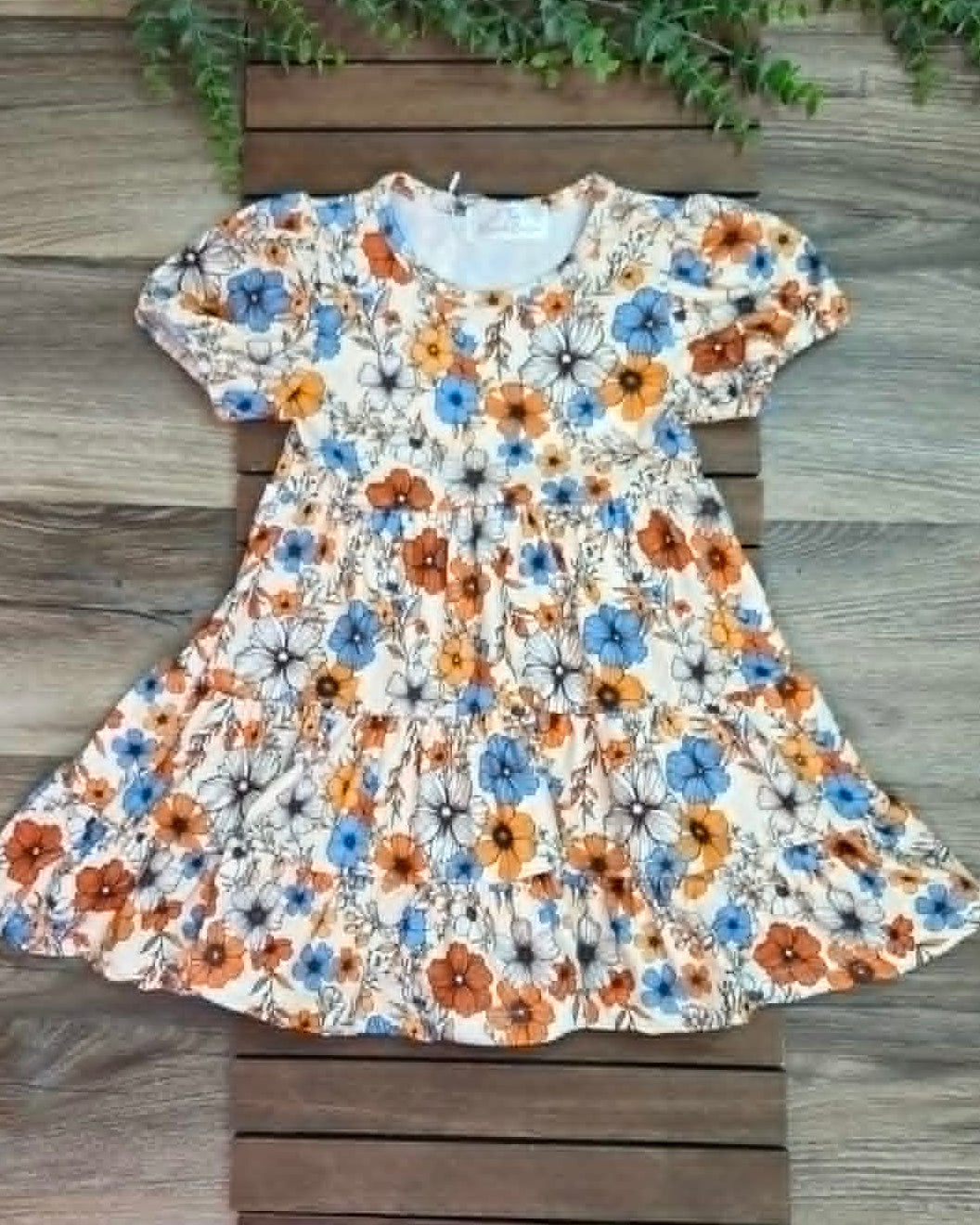Harvest Bloom Tiered Dress A Touch of Magnolia Boutique