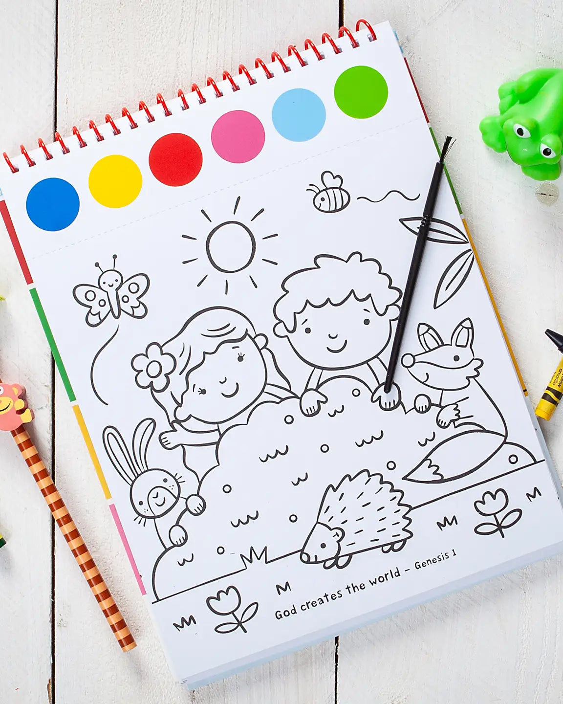 Cozy Club Bible Friends Art Pad A Touch of Magnolia Boutique