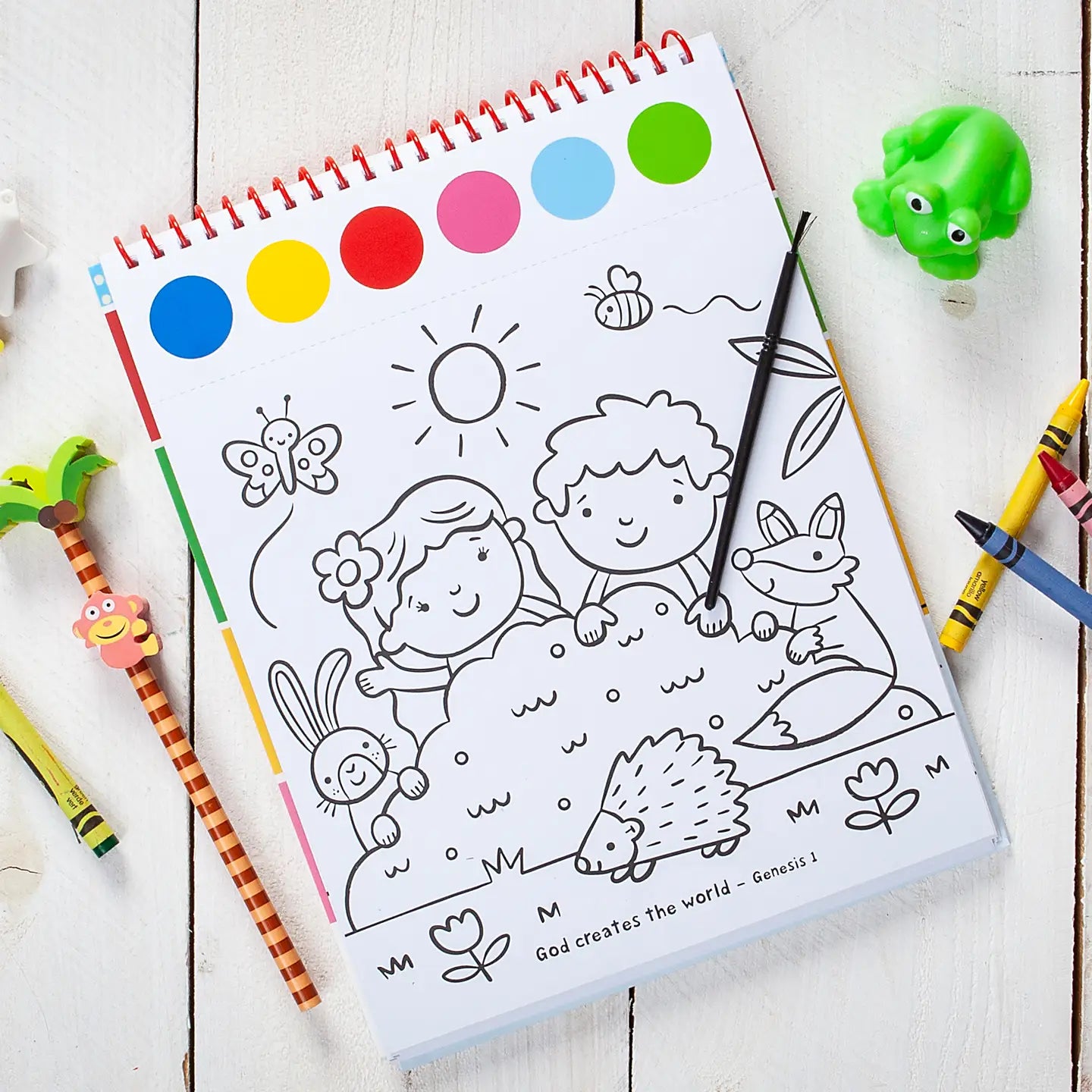 Cozy Club Bible Friends Art Pad A Touch of Magnolia Boutique