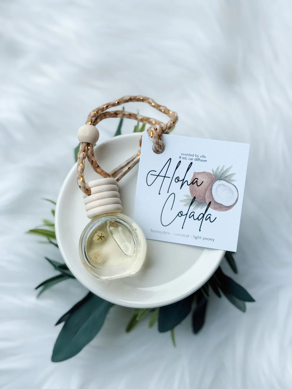 Car Diffuser (multiple scent options) A Touch of Magnolia Boutique Aloha Colada