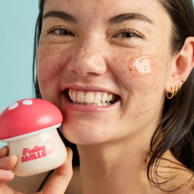 Squishmallows X TONYMOLY Malcolm's Mallow Strawberry Sugar Scrub A Touch of Magnolia Boutique