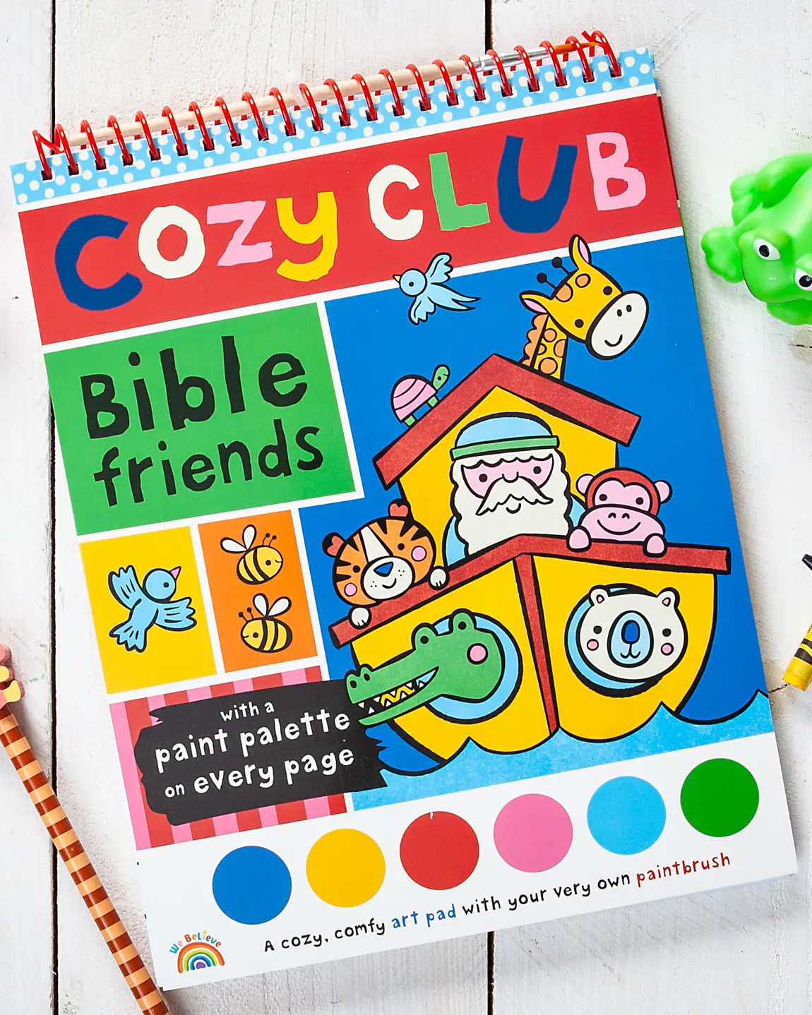 Cozy Club Bible Friends Art Pad A Touch of Magnolia Boutique