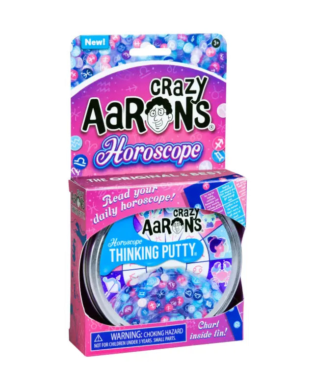 Crazy Aaron's 4" Thinking Putty - Horoscope Zodiac Charms A Touch of Magnolia Boutique