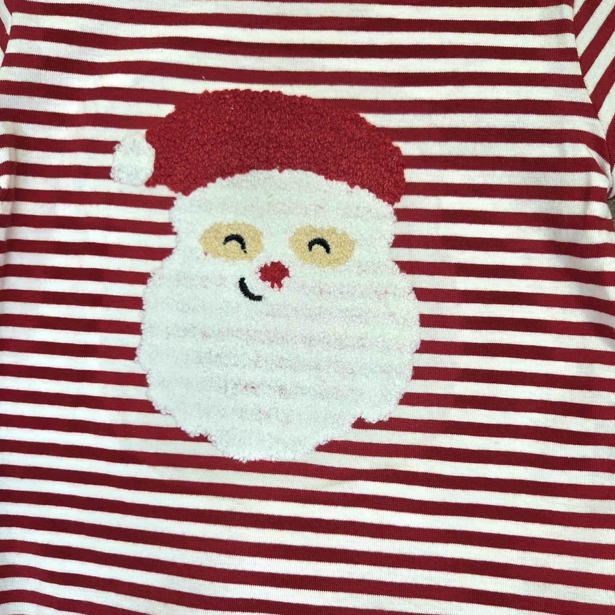 Red and White Striped Santa Jogger Set-Baby & Toddler A Touch of Magnolia Boutique