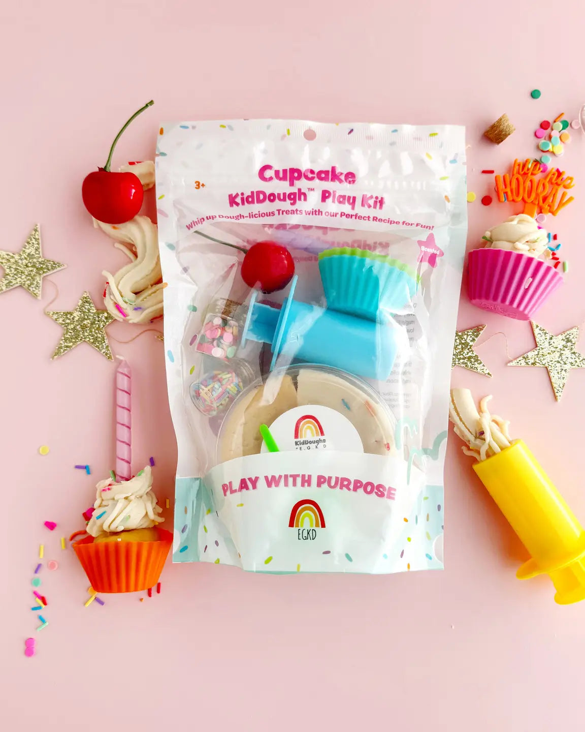 Kiddough play kit (multiple options) A Touch of Magnolia Boutique Cupcake