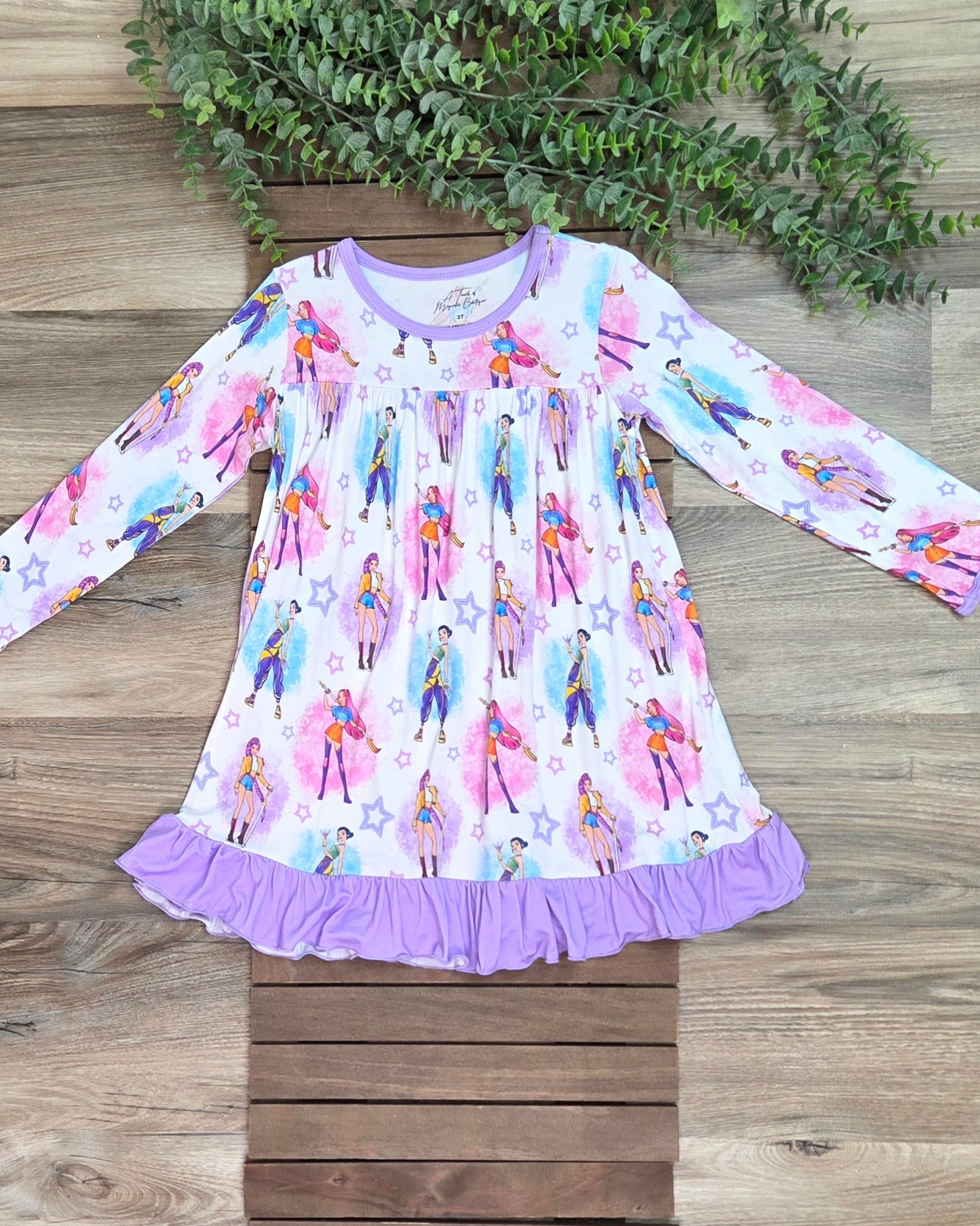 Kpop Bamboo Pajama Gown A Touch of Magnolia Boutique