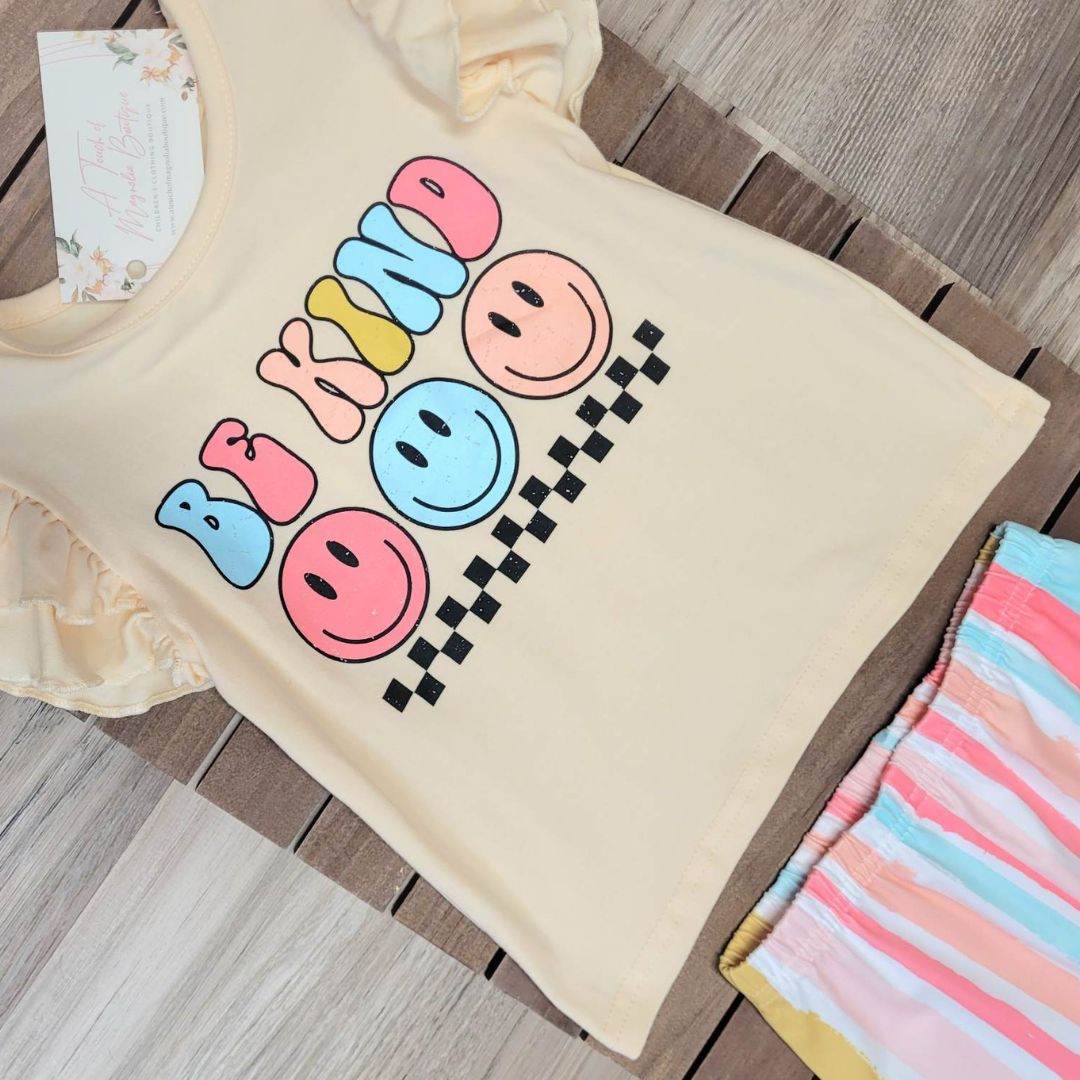 Be Kind Striped Capri Set A Touch of Magnolia Boutique