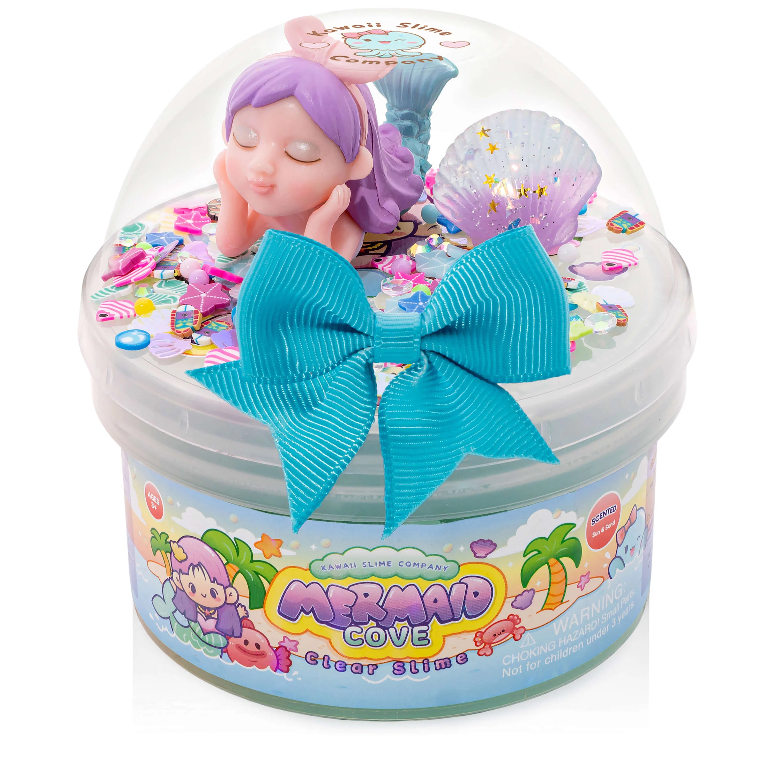 Mermaid Cove Clear Signature Dome™ Slime A Touch of Magnolia Boutique