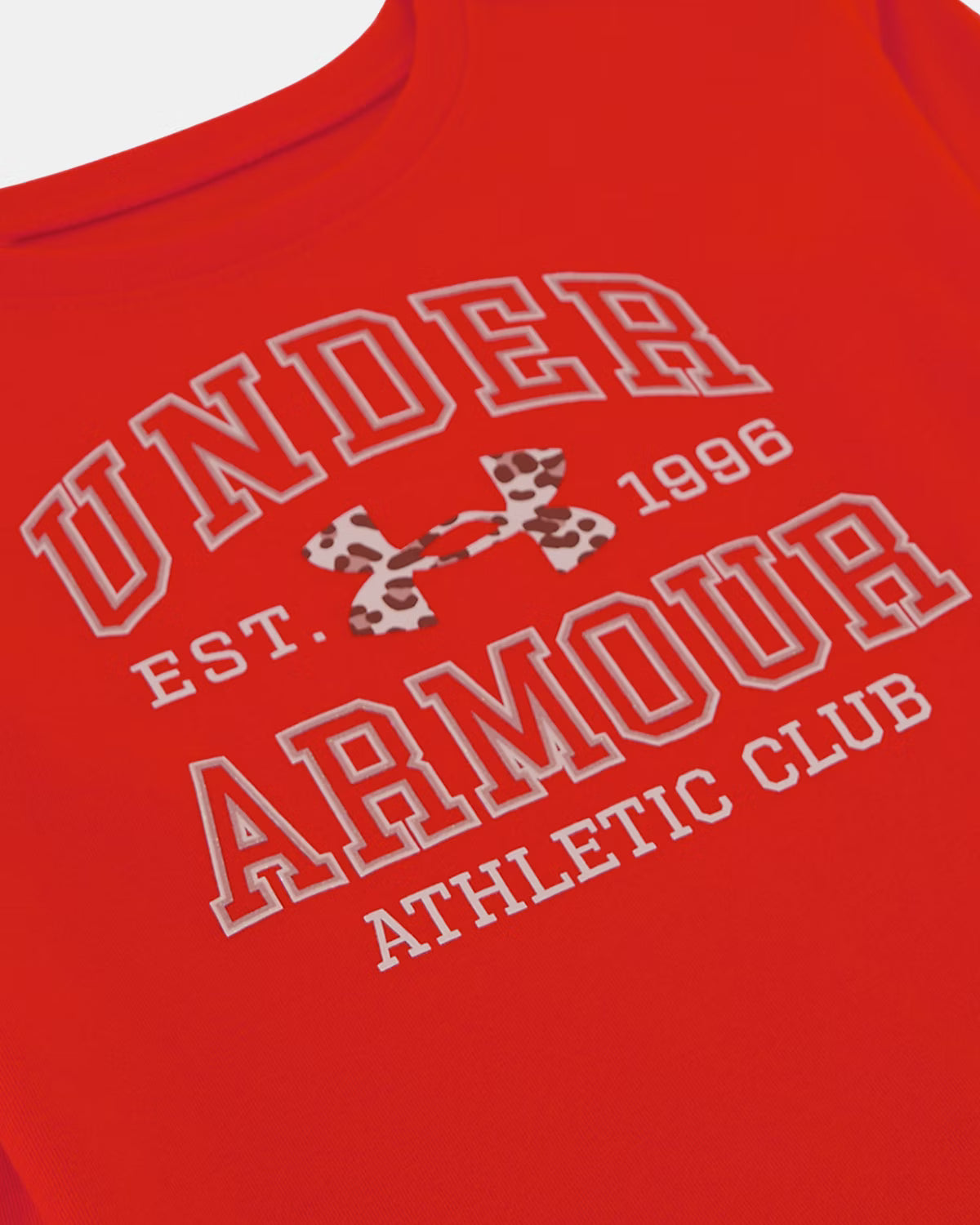 Under Armour® Long Sleeve Varsity Top-Anthem Red A Touch of Magnolia Boutique
