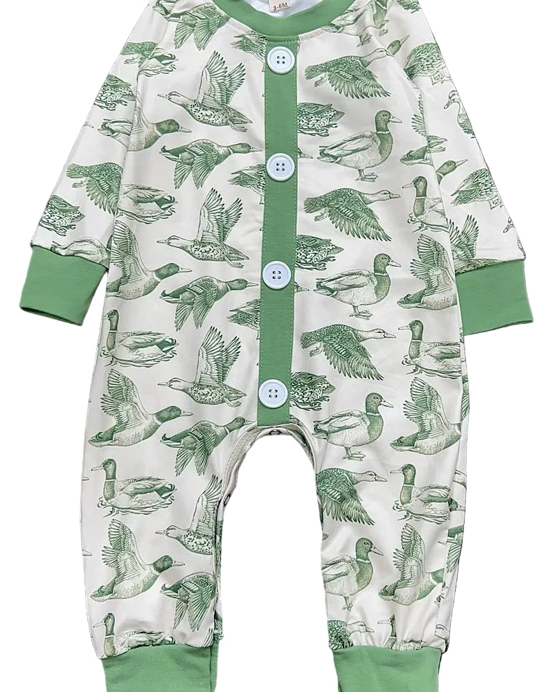 Mallard Meadows Baby Boy Romper A Touch of Magnolia Boutique