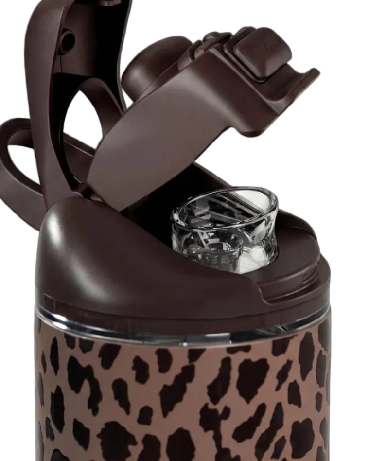 Brown Leopard HydroJug 32oz Ease2o A Touch of Magnolia Boutique