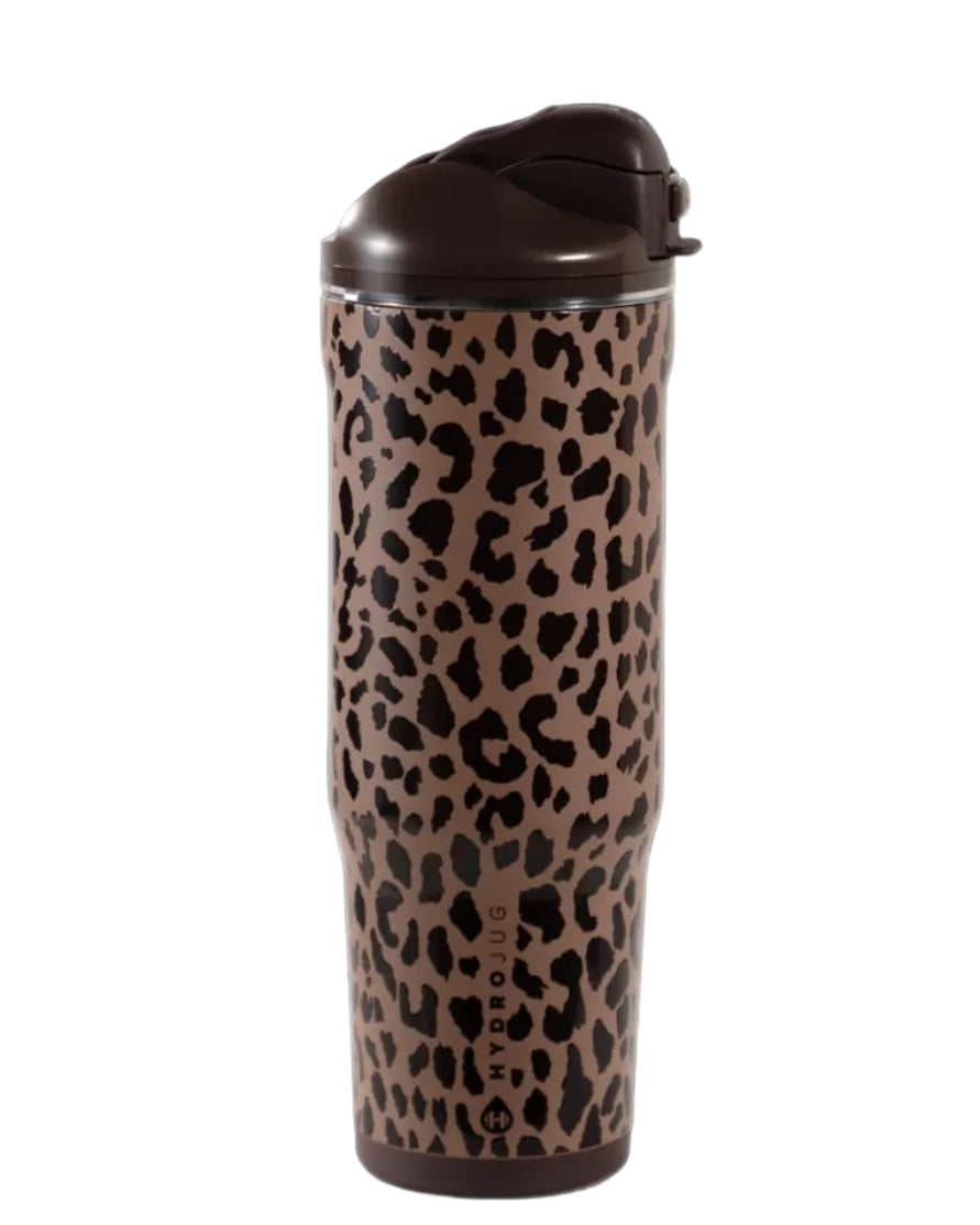 Brown Leopard HydroJug 32oz Ease2o A Touch of Magnolia Boutique