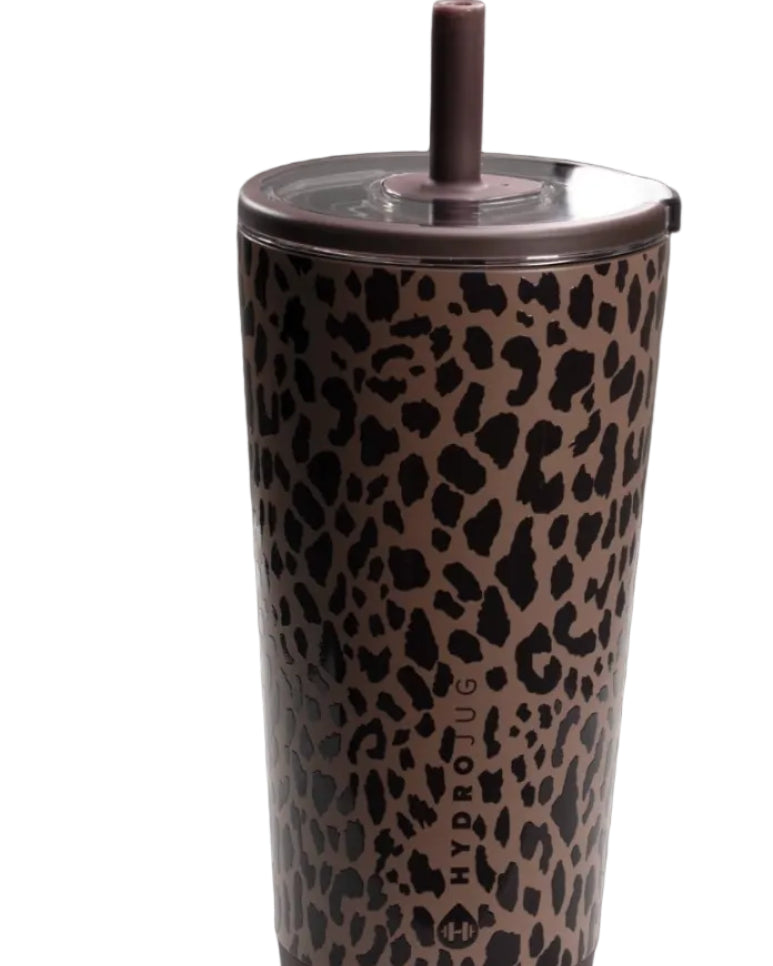 Brown Leopard HydroJug 20oz Everyday Tumbler A Touch of Magnolia Boutique