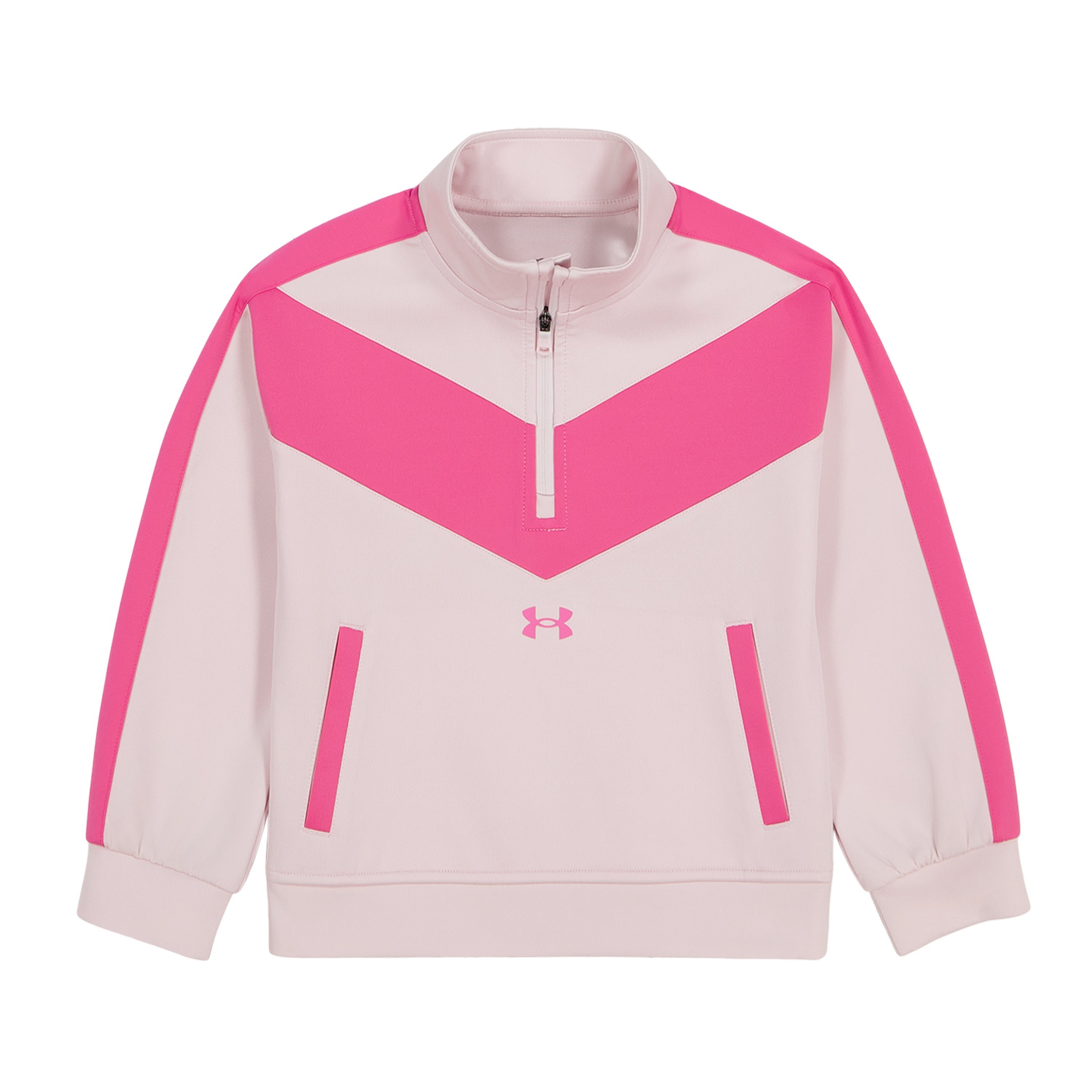 Under Armour® Pink Color Block 1/4 Zip Pullover A Touch of Magnolia Boutique