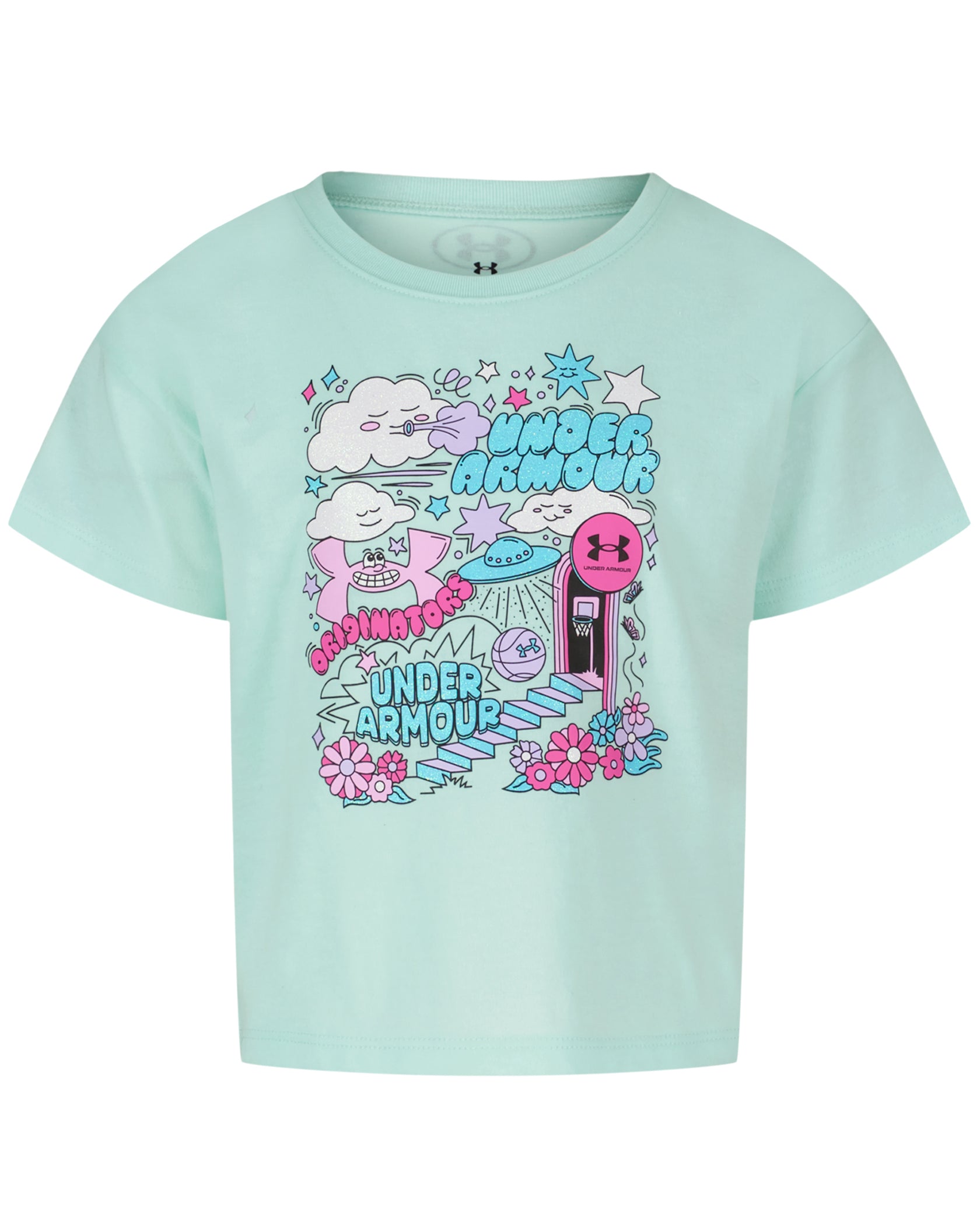 Under Armour® Boxy Short Sleeve Tee-Refresh Mint A Touch of Magnolia Boutique