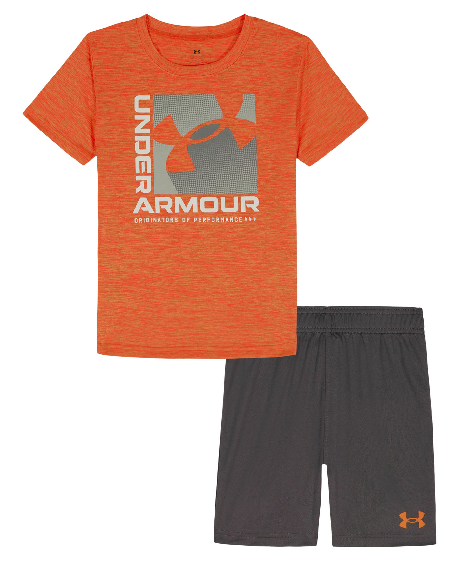 Under Armour® Twist Logo SS Set-Venom (12m-24m) A Touch of Magnolia Boutique