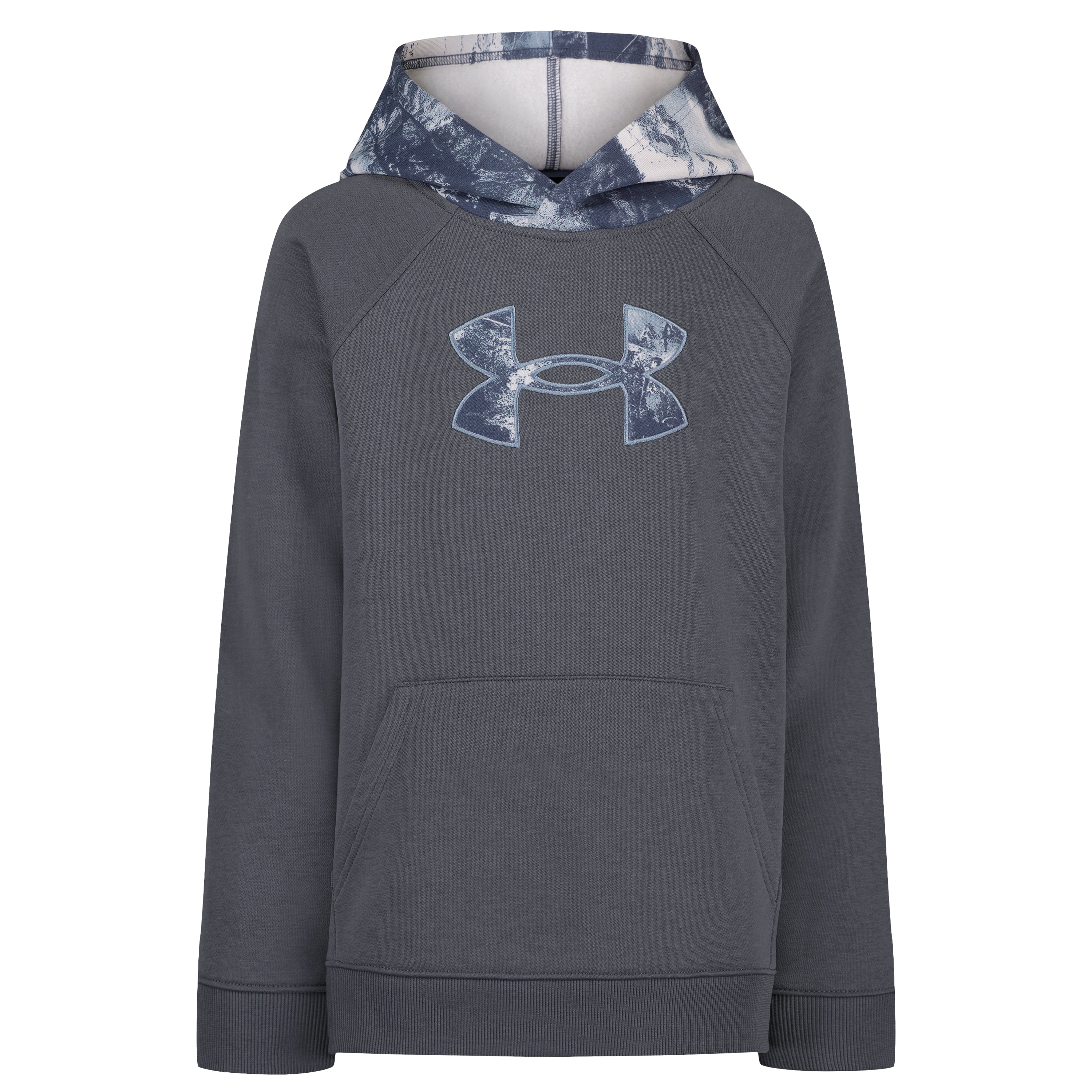 Under Armour® Youth Fleece Downpour Gray Hooded Sweatshirt A Touch of Magnolia Boutique