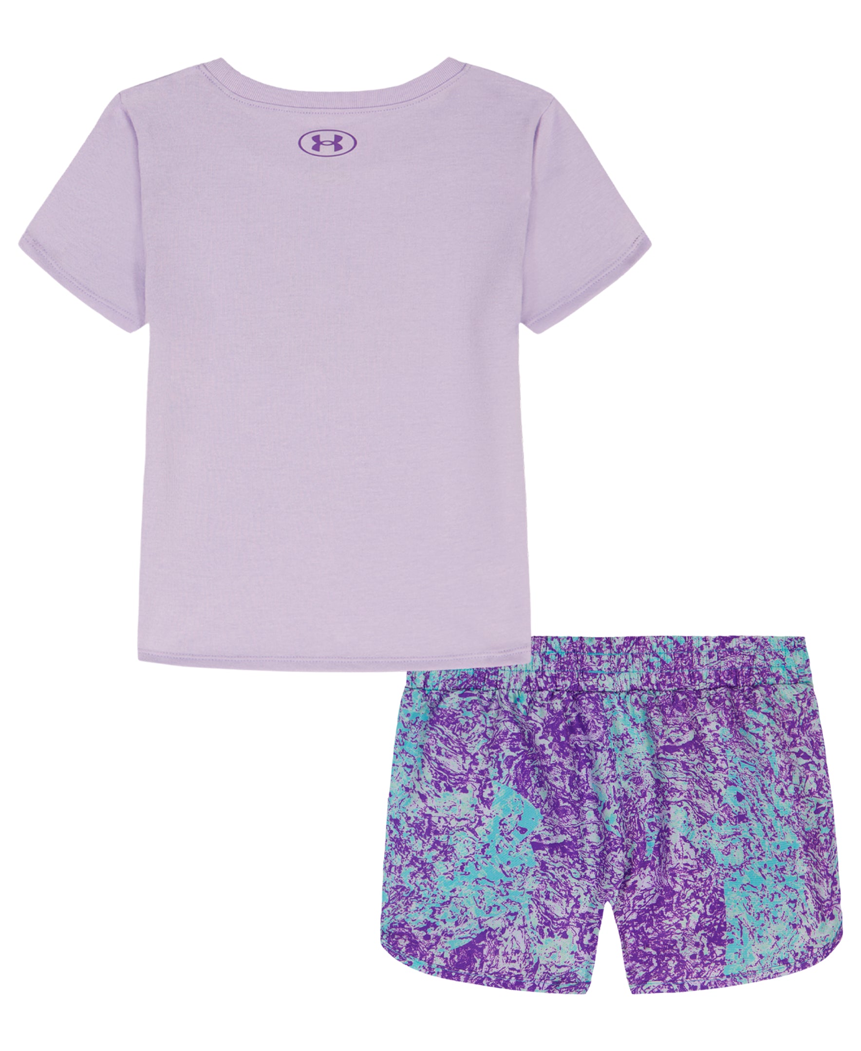 Under Armour® Park Island Shorts Set-Purple Crest A Touch of Magnolia Boutique