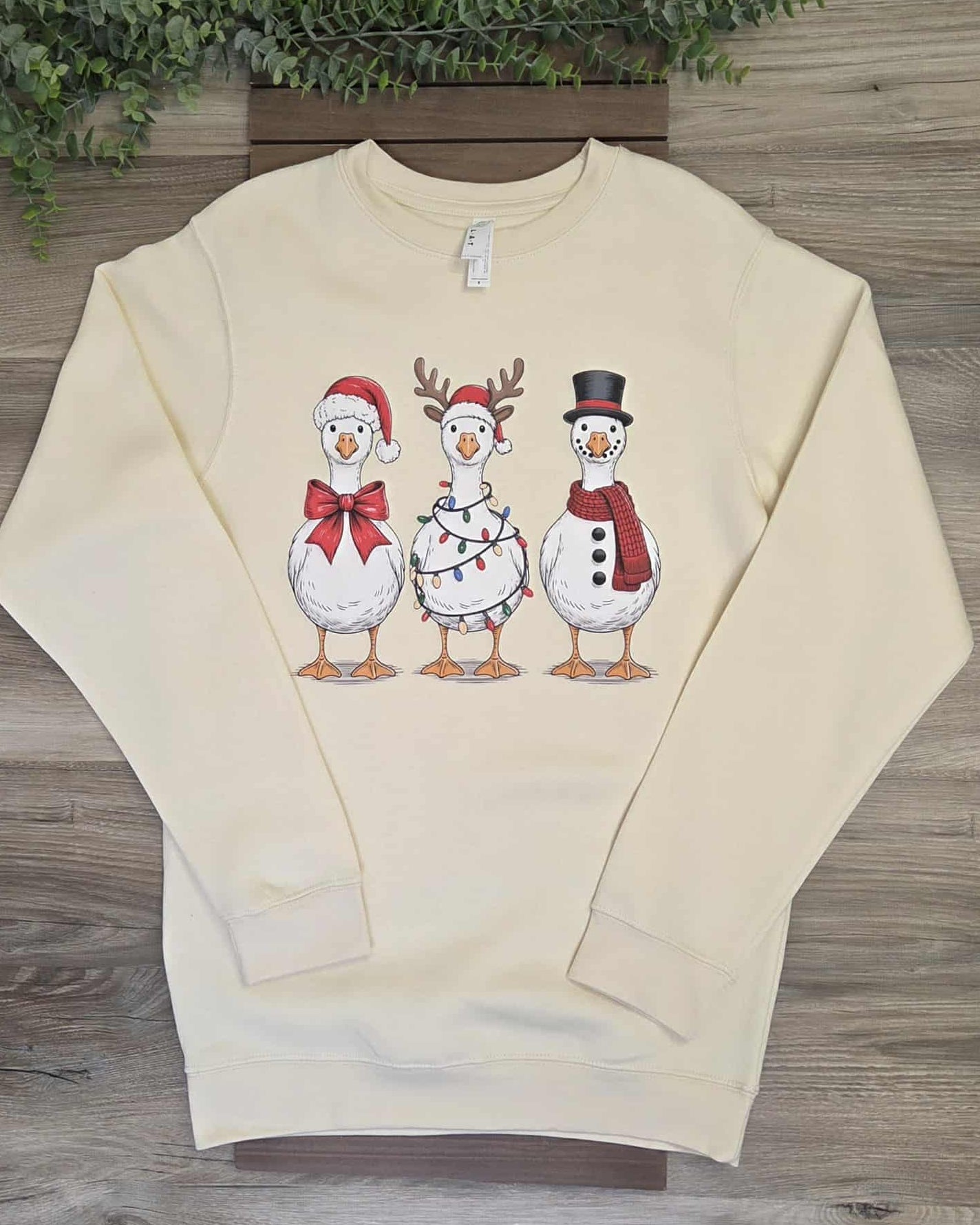 The Waddle Family Christmas Sweatshirt-Adult A Touch of Magnolia Boutique
