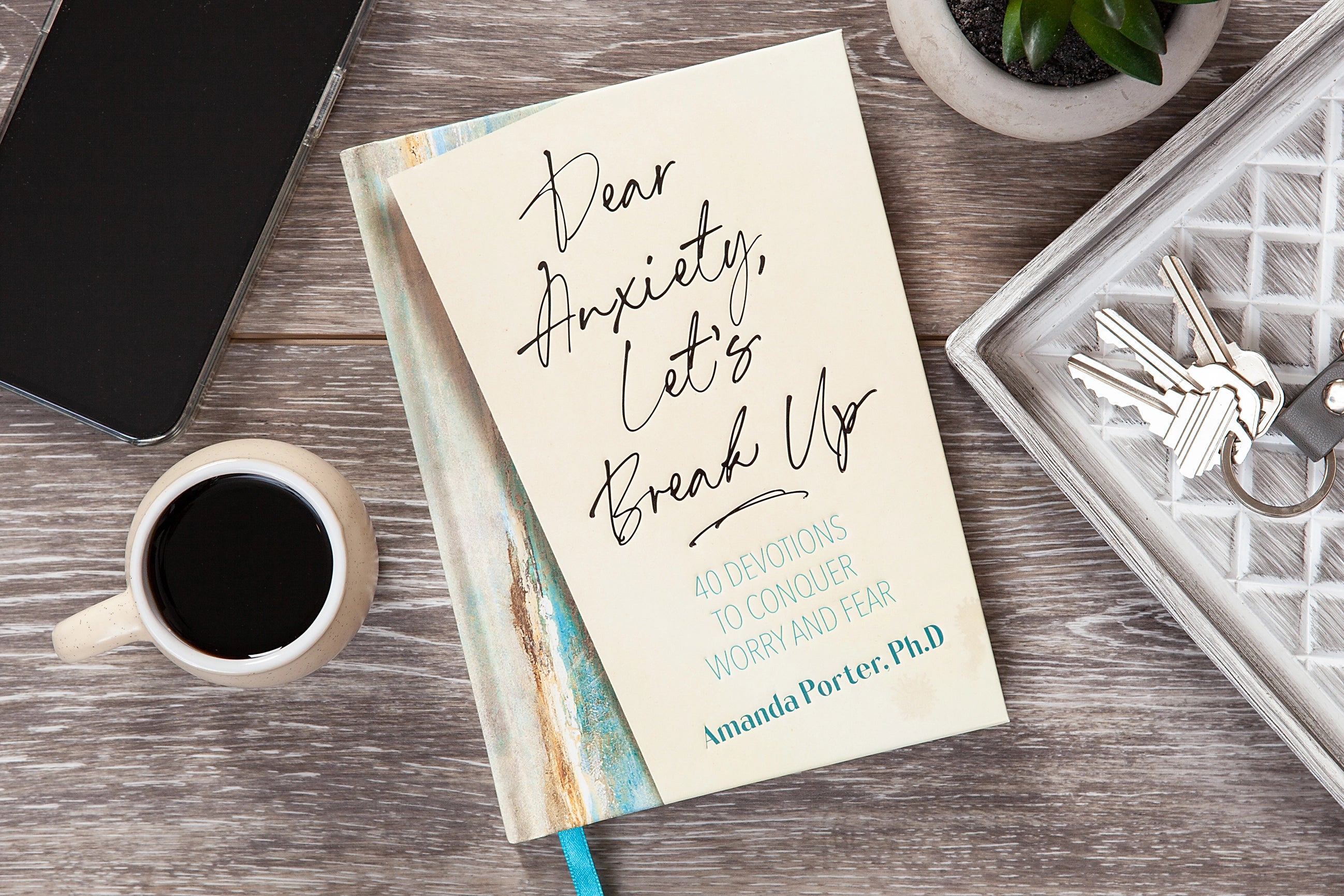 Dear Anxiety, Let's Break Up (Daily Devotional) A Touch of Magnolia Boutique