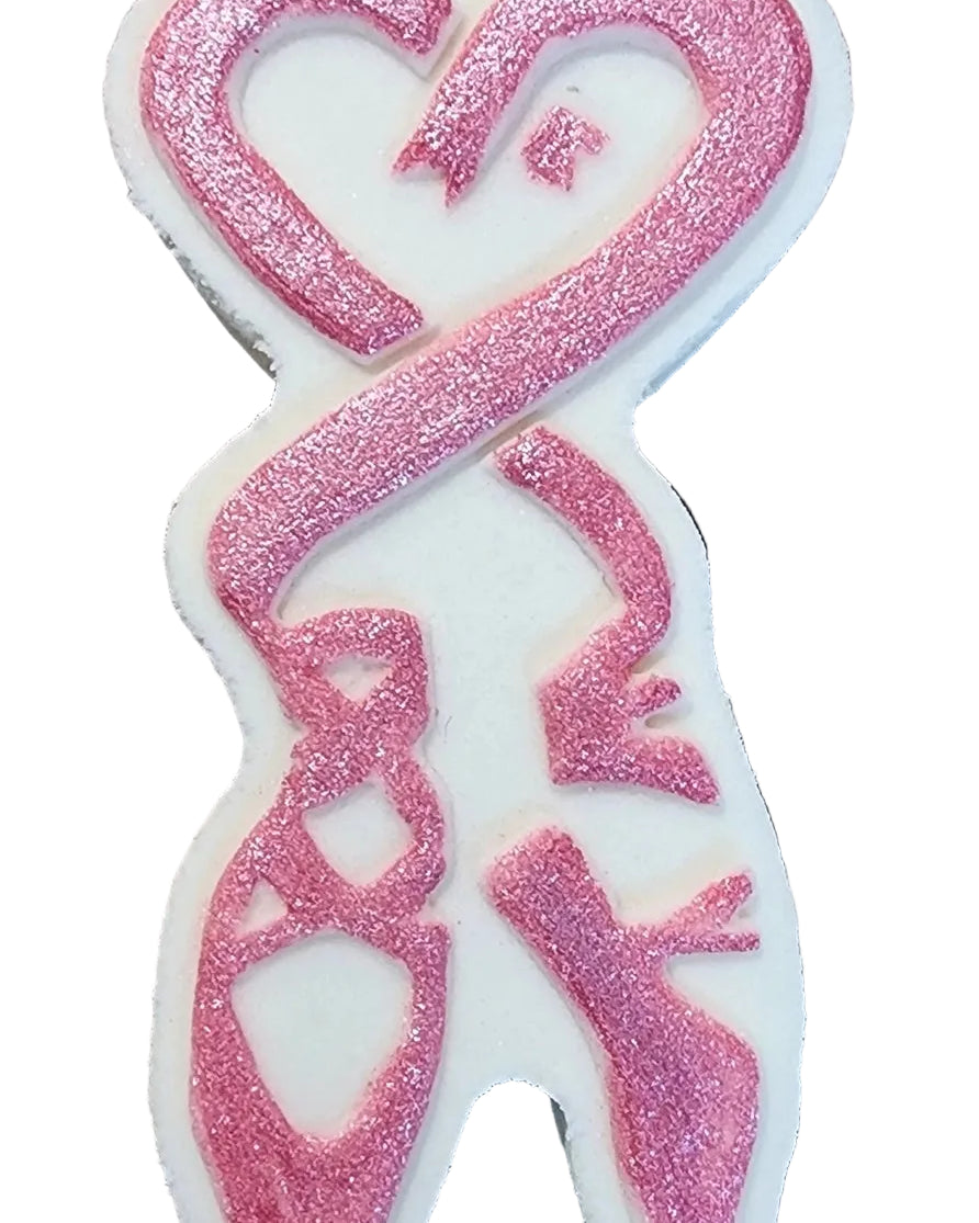 Ballet Slipper Bath Bomb A Touch of Magnolia Boutique