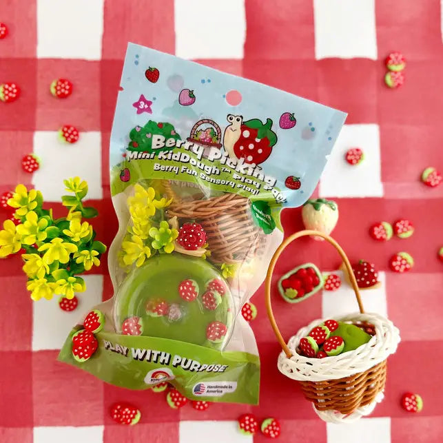 Kiddough Mini Dough-To-Go (multiple options) A Touch of Magnolia Boutique Berry Picking