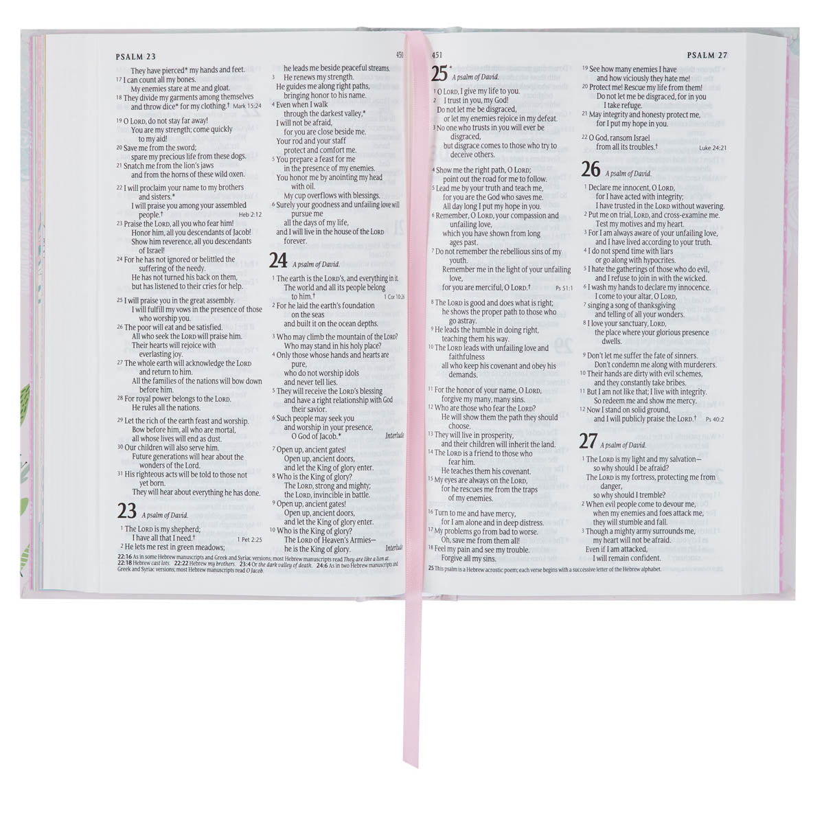 Bible Nlt Infant Hardcover, Pink A Touch of Magnolia Boutique