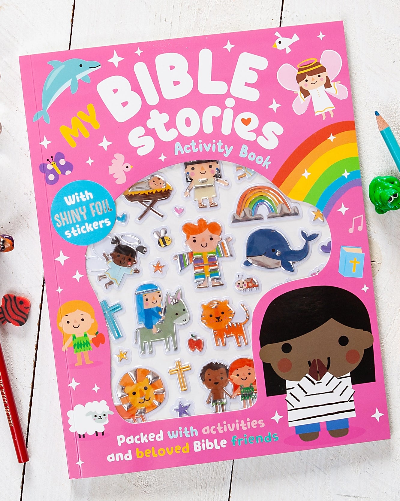 My Bible Stories Activity Book (Pink) A Touch of Magnolia Boutique