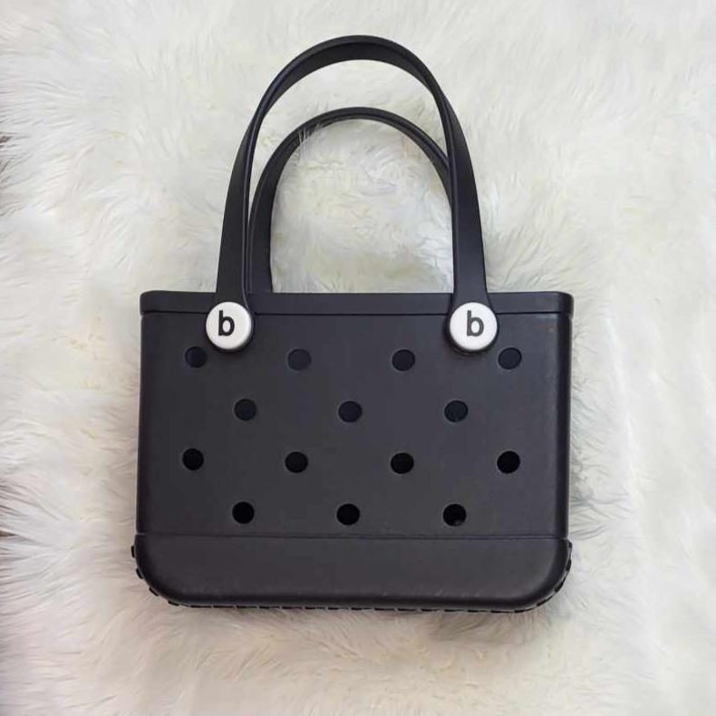 Small EVA bags (multiple solid color and printed options) A Touch of Magnolia Boutique Black