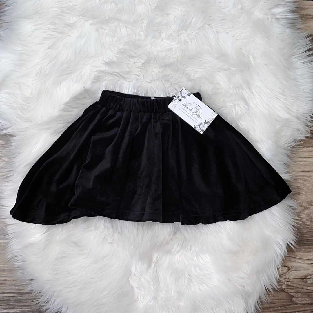 Black Velvet Skirt  A Touch of Magnolia Boutique   