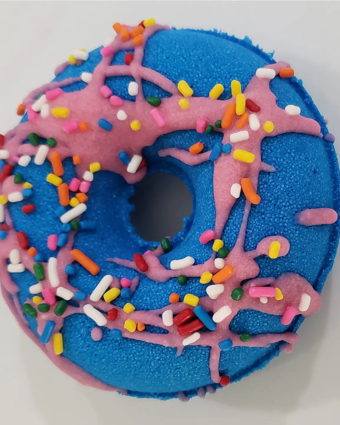 Frosted donut-shaped bath bomb (scent options) A Touch of Magnolia Boutique
