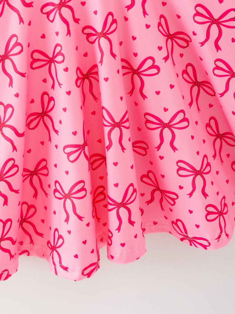 Bows and Hearts Twirl Dress A Touch of Magnolia Boutique