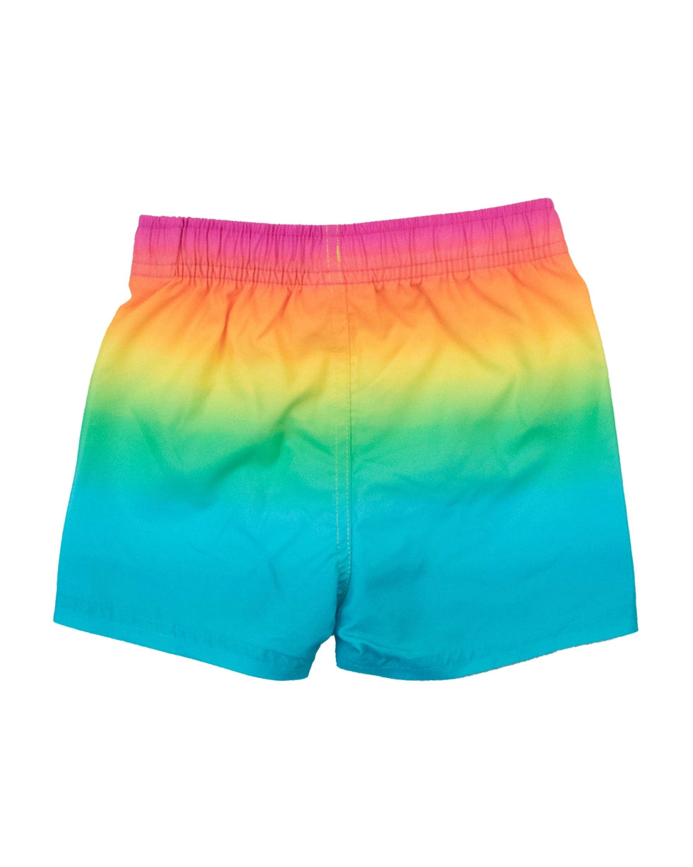 Boys Neon Sunset Swim Trunks A Touch of Magnolia Boutique